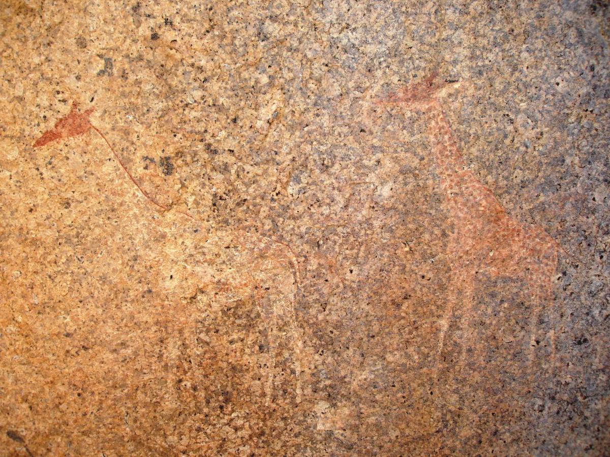 Ai Aiba - The Rock Painting Lodge Omaruru Exterior photo